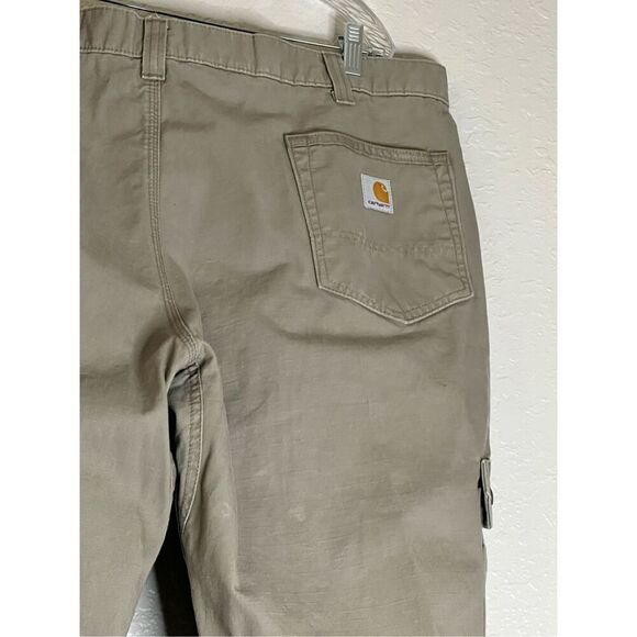 CARHARTT  Force Relaxed Fit Ripstop Work Pant Men's Khaki 42 X 34 - Picture 3 of 3